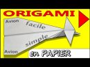 Avion En Papier Origami Planeur Qui Vole Longtemps dedans Origami Facile Avion