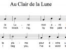 Bag Songs - Technologi Rmation encequiconcerne Au Clair De La Lune Lyrics Hiro