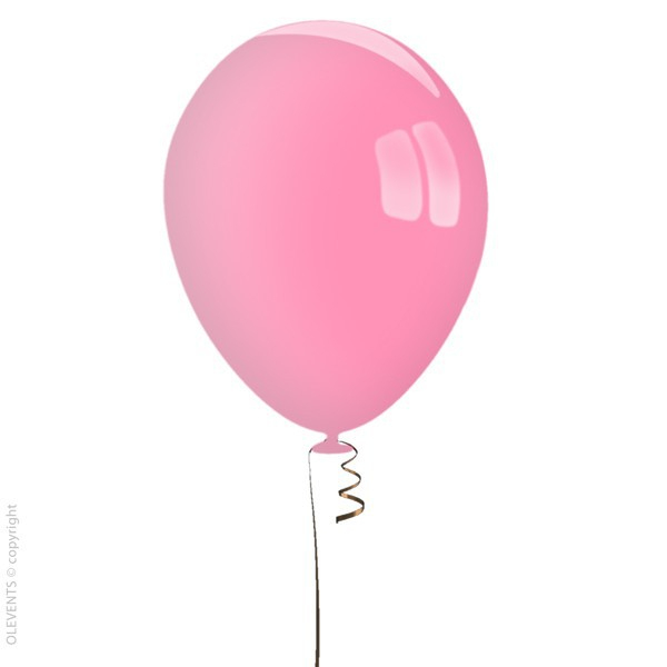 Ballon De Baudruche / Latex (30Cm) /12 Coul - Pochette De 100 concernant Dessin Ballon Baudruche