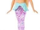 Barbie Dreamtopia Sirène Lumières &amp; Danse Multicolor serapportantà Barbie Sirene A La Plage