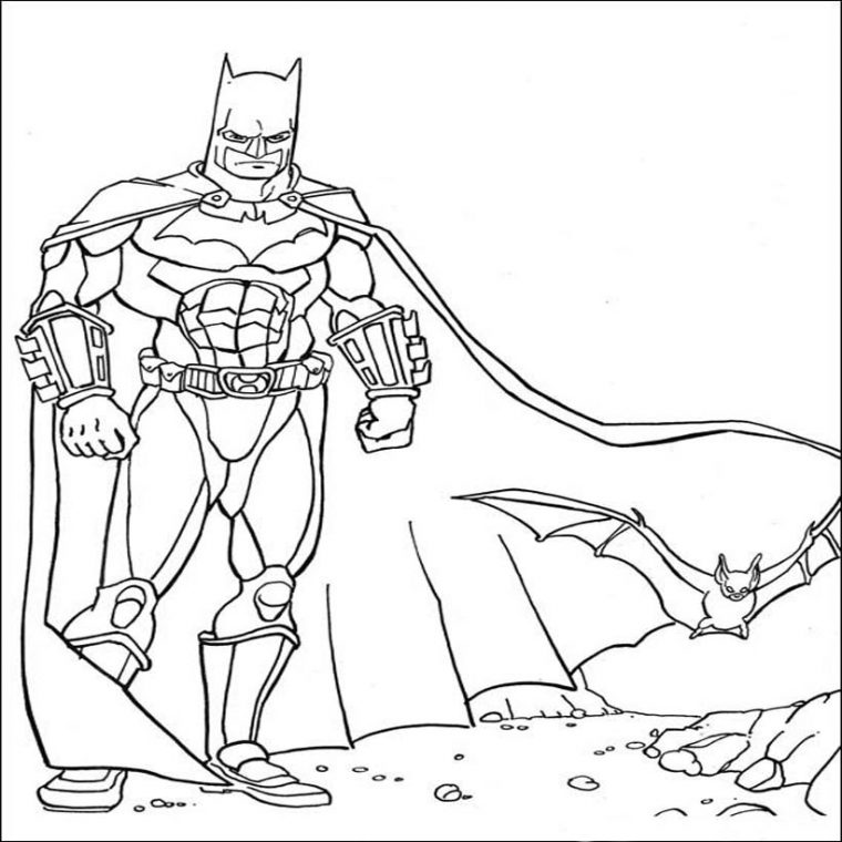 Batman Coloring Pictures Pages For Kids ~ Coloring Pictures destiné Coloriage À Imprimer Batman
