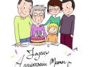 Bel Anniversaire Maman - Illustrations - Le Monde De Nadoo avec Dessin Anniversaire Maman