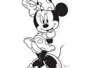Black And White Minnie Mouse - Google Search | Minnie serapportantà Coloriage Minnie