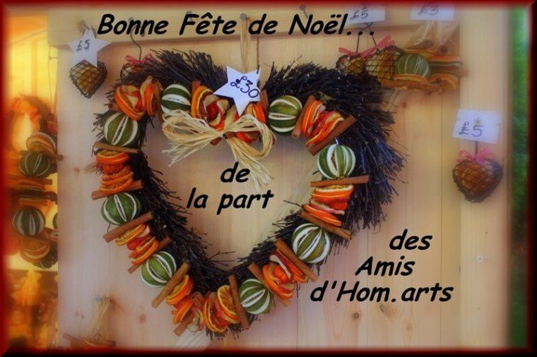 Bonne Fête De Noëlde La Part Des Amis D' Hom.arts dedans Bonne Fete Des Pairs Figure
