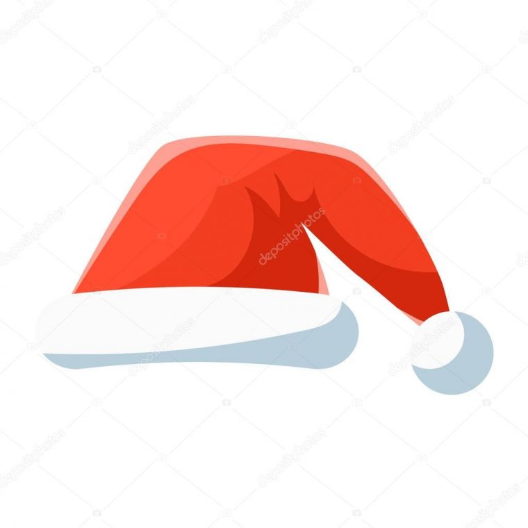 Bonnet Rouge, Symbole De Noël Vector Illustration — Image dedans Symbole Noel