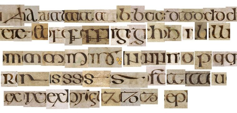 Book Of Kells – Letterforms | Book Of Kells, Calligraphy avec Script In The Book Of Kells Book