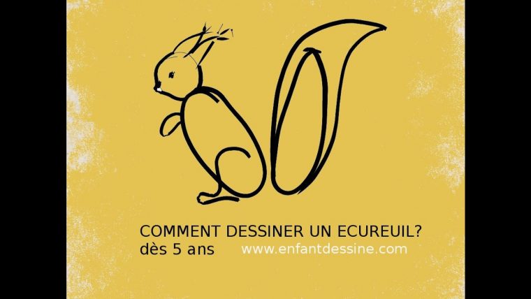 Bricolage D'Automne- Comment Dessiner Un Écureuil ? – encequiconcerne Comment Dessiner Des Tournesols