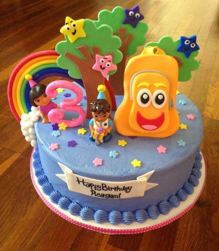 Cakes By Becky: Dora & Diego Birthday Cake | Dora Birthday dedans Gateau Dora