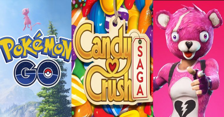 Candy Crush, Fortnite, Pokémon Go, Qui A Rapporté Le Plus intérieur Jeux Bonbon Boy