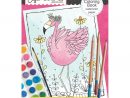 Carnet De Coloriage 10Cmx15Cm ' Adornit - Fancy Flamingo tout Carnet De Coloriage