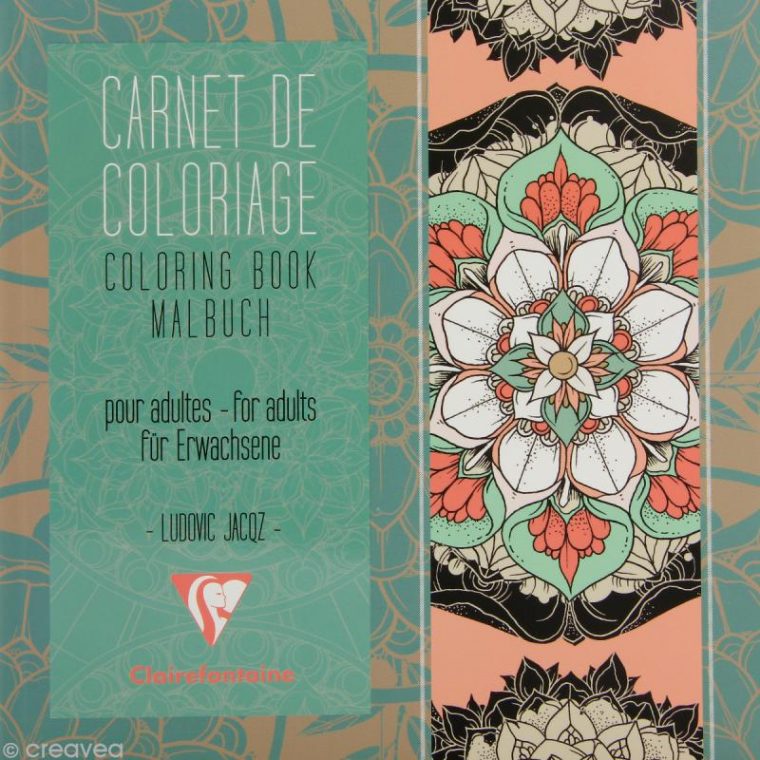 Carnet De Coloriage Mandala Pour Adulte – 18 Pages – 20 X serapportantà Carnet De Coloriage