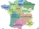 Carte De France Region - Carte Des Régions Françaises à Num?Rotation Des D?Partements