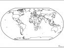 Carte Du Monde Atlas Vierge À Imprimer encequiconcerne Mappemonde ? Imprimer