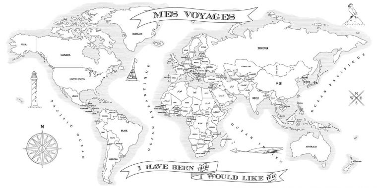 Carte Du Monde Coloriage – Infini Photo avec Mappemonde ? Imprimer Carte Du Monde Coloriage – Infini Photo avec Mappemonde ? Imprimer