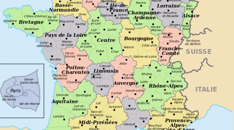 Carte France Avec Departement – Altoservices destiné Num?Rotation Des D?Partements