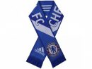 Cfc 3S Scarf Blu - Echarpe Chelsea Football Adidas - Football tout Embleme Chelsea