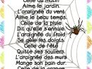 Chanson De L'Araignée (Georges Jean) - Lacatalane.pdf destiné Comptine Du Soir