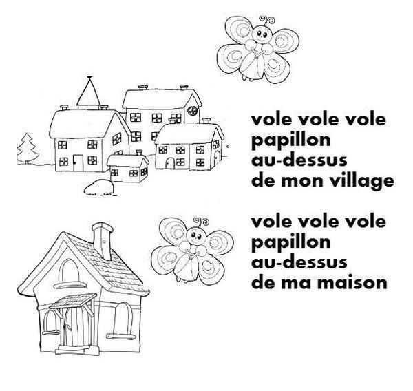 Chansons Livret – Page 2 tout Comptine Papillon Chansons Livret – Page 2 tout Comptine Papillon