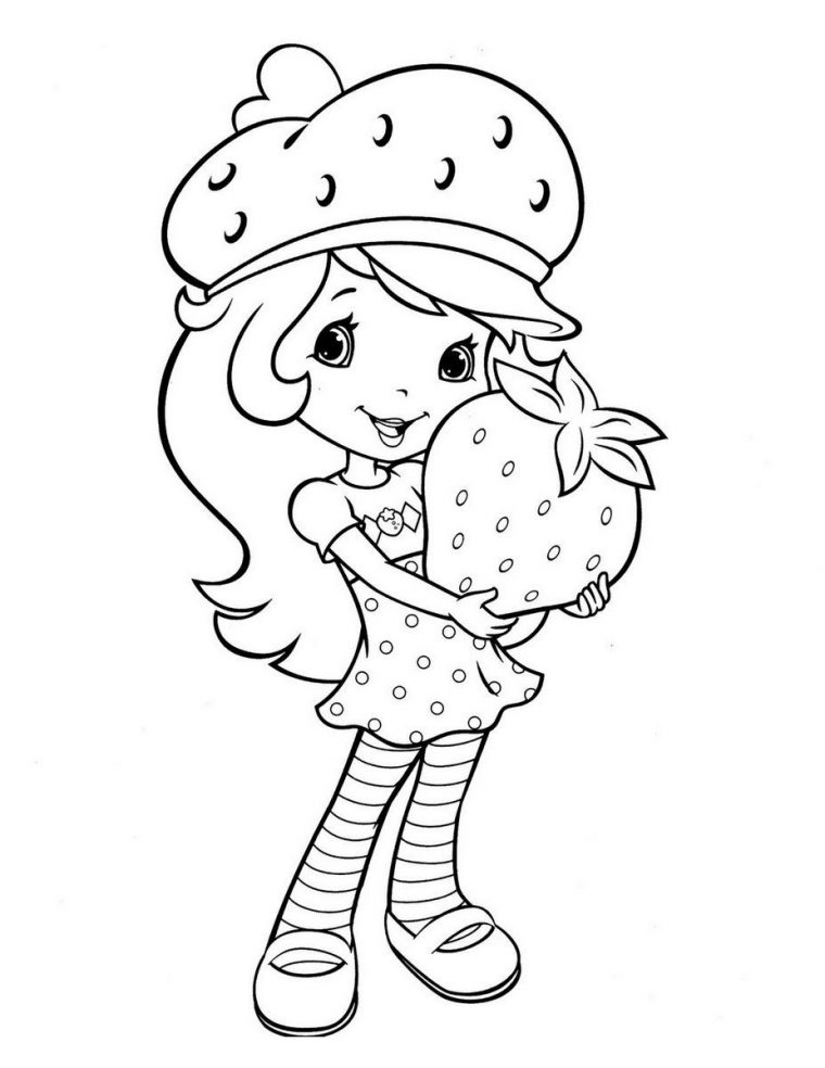 Charlotte Au Fraise Coloriage – Primanyc pour Coloriage Charlotte Au Fraise