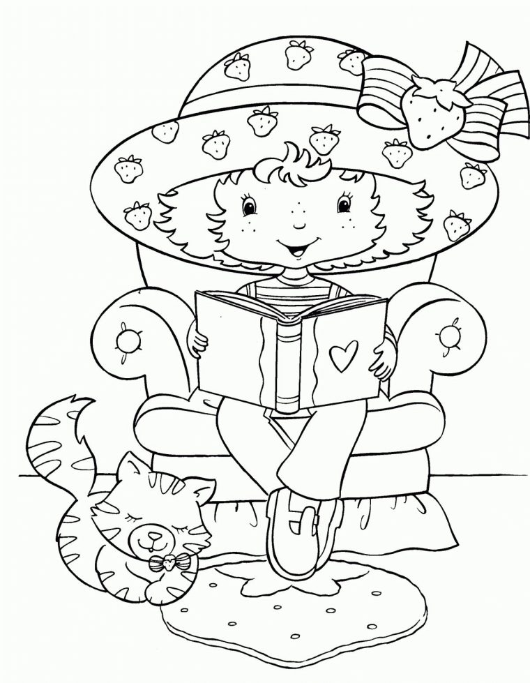 Charlotte Aux Fraises – Coloriage Charlotte Aux Fraises intérieur Coloriage Charlotte Au Fraise