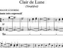 Clair De Lune Piano Sheet Music (Simplified) | Musical Bri serapportantà Clair De Lune Debussy