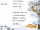 Classe De Ce 1 Fr » Blog Archive » Chanson D’hiver intérieur Poesie Pour Les Vacances