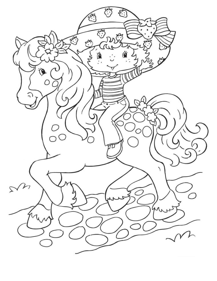 Colo Dess Ann Autres – Page 5 intérieur Coloriage Charlotte Au Fraise