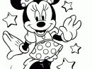 Color Drawing To Print : Famous Characters - Walt Disney concernant Minnie A Colorier