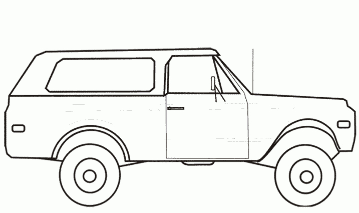 Coloriage 4X4 A Imprimer Gratuit avec Coloriage De 4X4