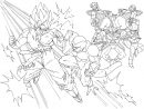 Coloriage Ã Dessiner Dragon Ball Z Sangoku Super Sayen 4 pour Coloriage Dragon Ball Z Sangoku