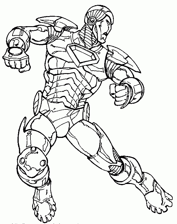 Coloriage À Dessiner Iron Man 1 serapportantà Dessin A Colorier Gratuit Iron Man