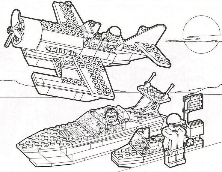 Coloriage À Dessiner Lego City Voiture dedans Lego City Dessin Animé