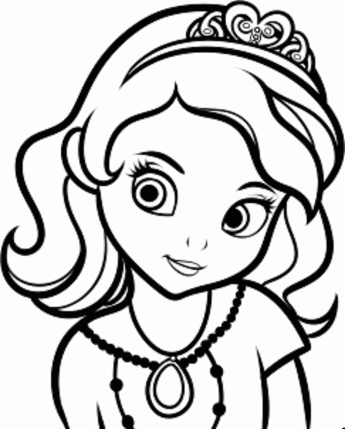 Coloriage À Dessiner Princesse Sofia Au Royaume Des Sirenes concernant Coloriage Princesse Sofia À Imprimer