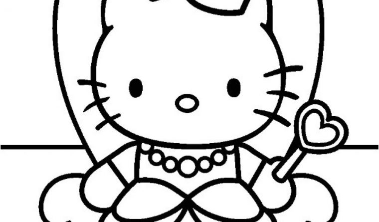 Coloriage À Imprimer Hello Kitty Coeur 19 Dessins De tout Coloriage Hello Kitty Coeur