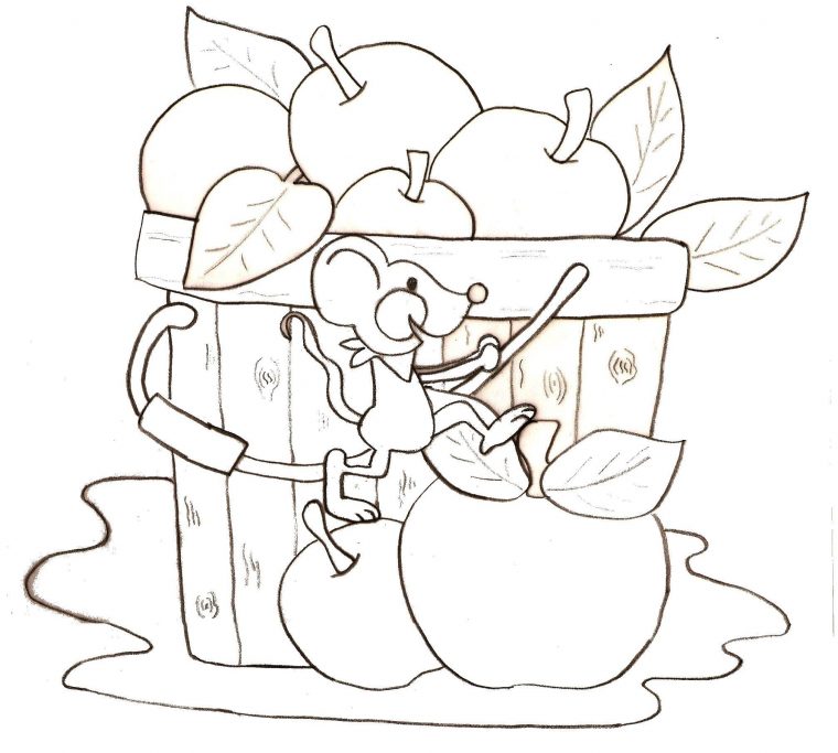 Coloriage Automne serapportantà Coloriage Arbre Automne Gratuit