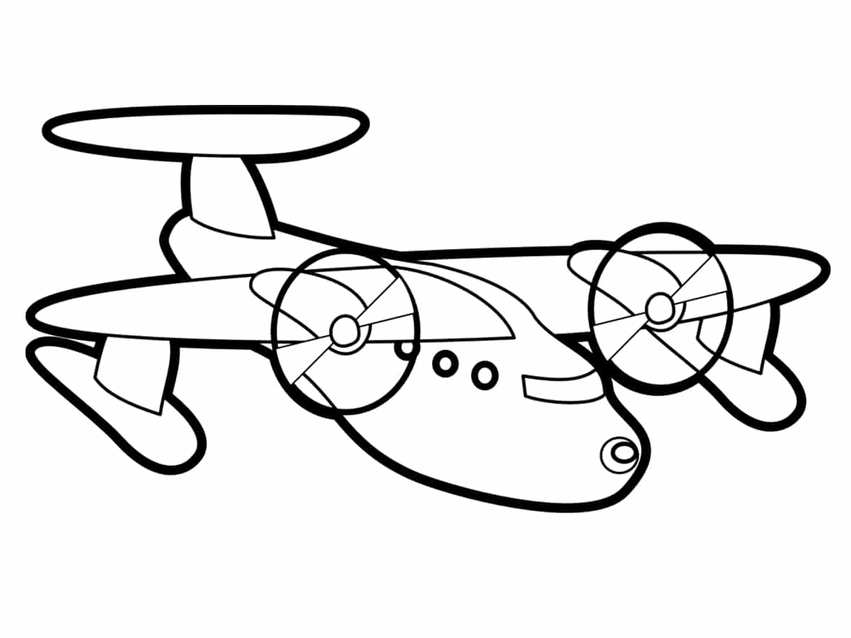 Coloriage Avion : Une Quarantaine De Dessins À Imprimer serapportantà Coloriage Avion