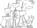 Coloriage Bateau De Pirates Humoristique Dessin Gratuit À avec Dessin De Bateau À Colorier