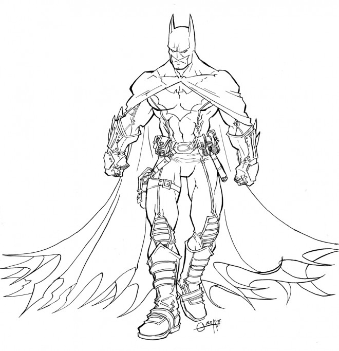 Coloriage Batman Superhéro Dessin Gratuit À Imprimer encequiconcerne Coloriage À Imprimer Batman