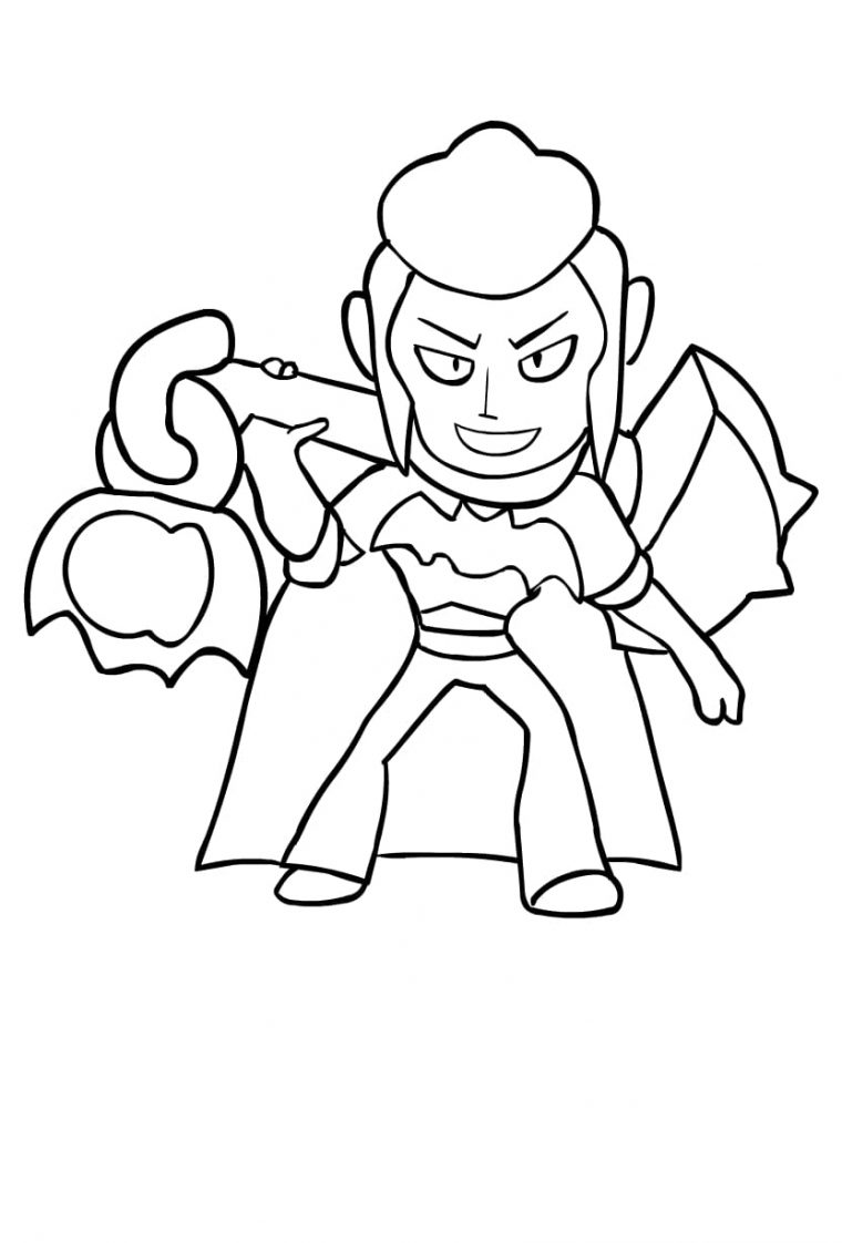 Coloriage Brawl Stars. Imprimer Gratuitement. 100 Images serapportantà Coloriage Brawl Stars