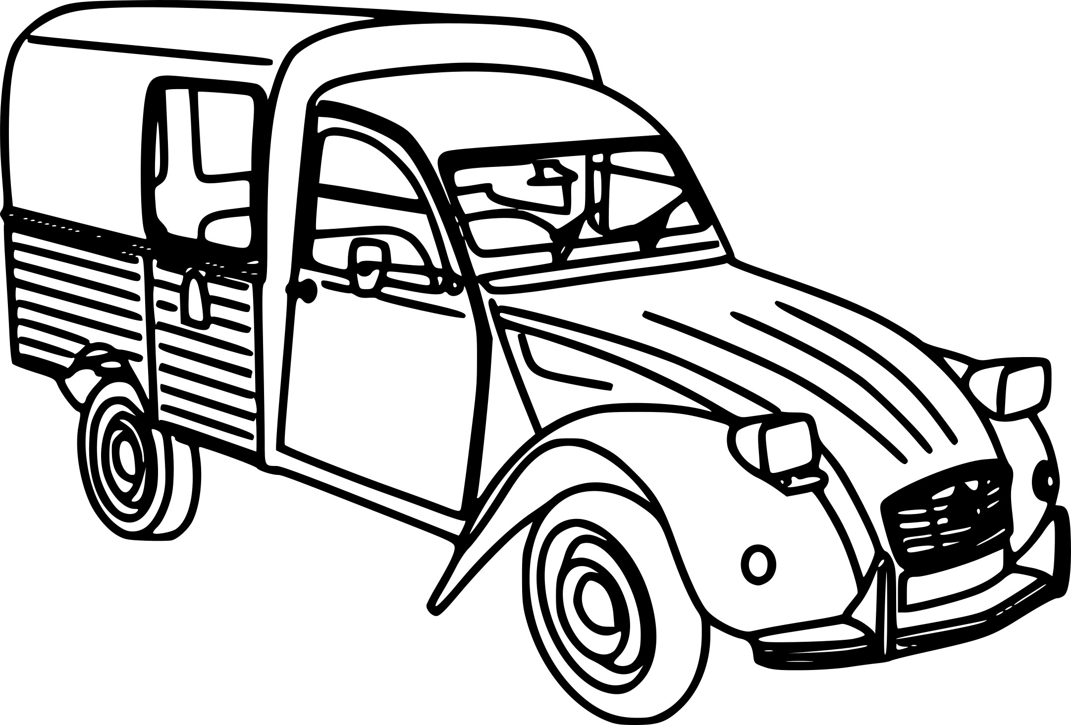 Coloriage Camionnette À Imprimer Sur Coloriages à Coloriage Camion A Imprimer