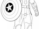 Coloriage Captain America Avengers Age Of Ultron Dessin tout Jeux De Capitaine America Gratuit