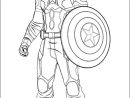 Coloriage - Captain America concernant Coloriage Captain America