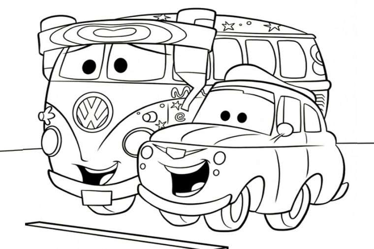 Coloriage Cars Et Cars 2 (Et Dessins De Flash Mc Queen encequiconcerne Dessin A Colorier Cars
