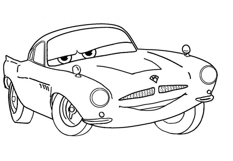 Coloriage Cars Et Cars 2 (Et Dessins De Flash Mc Queen encequiconcerne Dessin A Colorier Cars