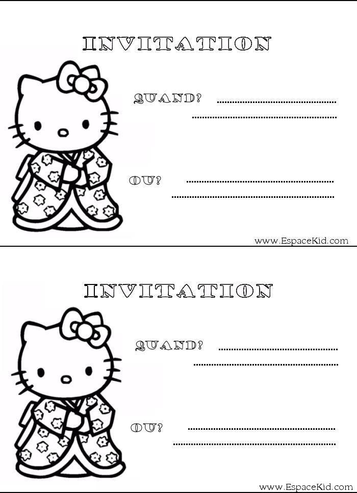 Coloriage Carton D'Invitation Hello Kitty : Coloriages à Coloriage A Imprimer Hello Kitty Coloriage Carton D'Invitation Hello Kitty : Coloriages à Coloriage A Imprimer Hello Kitty