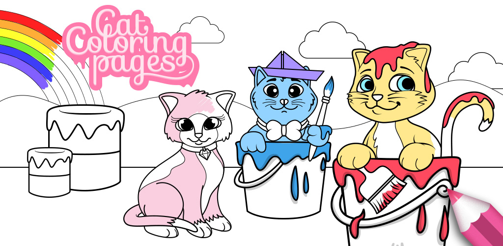 Coloriage Chat | Application Android Gratuite à Jeux Coloriage Android