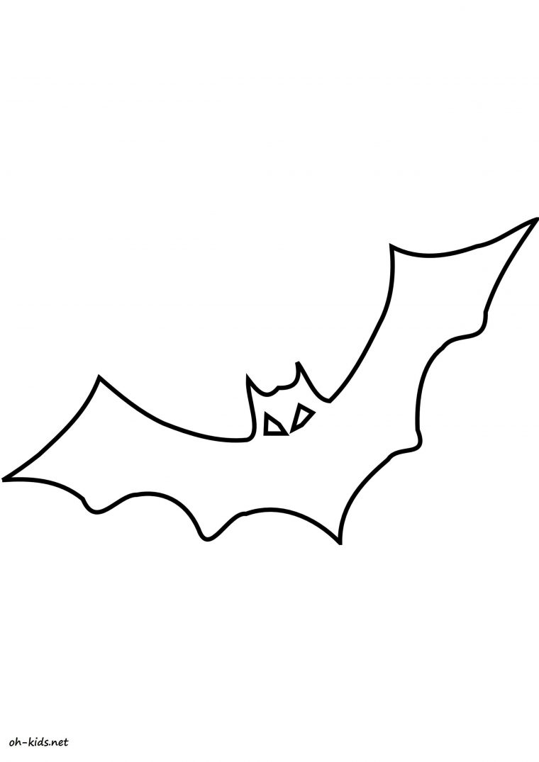 Coloriage Chauve-Souris – Page 2 Of 2 – Oh Kids Fr concernant Dessin Chauve Souris À Colorier