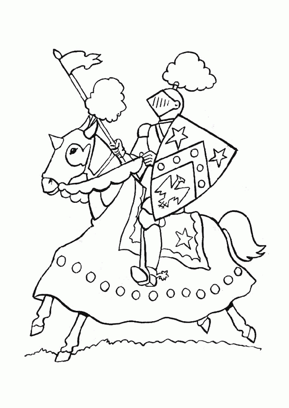 Coloriage Chevalier Sur Son Cheval intérieur Coloriage Chevalier À Imprimer Coloriage Chevalier Sur Son Cheval intérieur Coloriage Chevalier À Imprimer