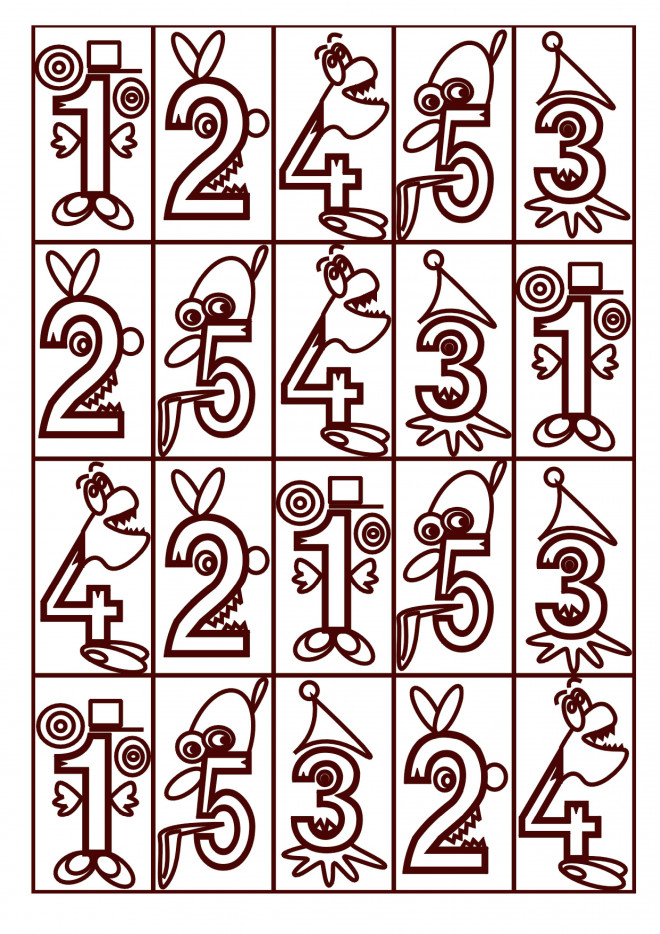 Coloriage Chiffres Gratuit À Imprimer concernant Coloriage Numérique Coloriage Chiffres Gratuit À Imprimer concernant Coloriage Numérique