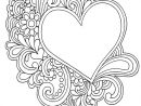 Coloriage Coeur Mandala Et Amour | Coloriage Coeur concernant Hugo L Escargot Coloriages